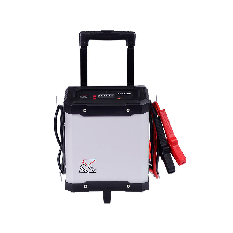 Cargador de batería serie KC-A con función de arranque auxiliar Pantalla LCD de 12/24 V, corriente de carga máxima 60 A, corriente de arranque 12 V 350 A, 24 V 300 A CON ENTRADA de 110 V o 220 V/230 V