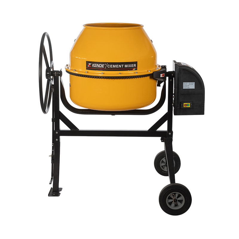 CM-130/160/180/210, máquina de mortero mezcladora de hormigón de empuje manual para construcción pequeña para el hogar con eléctrico
