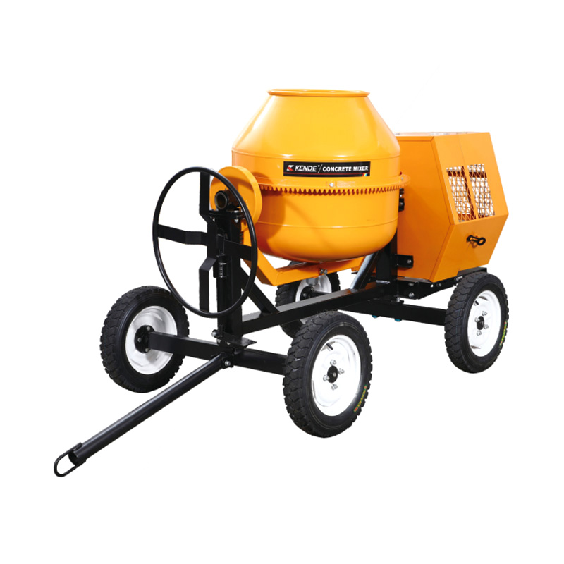 COM-350SF/400SF/450SF Hormigonera con cuatro ruedas para fácil transporte
