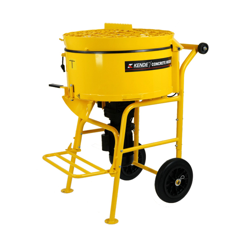 Mezclador de concreto MM-120L con diseño de carro de tambor vertical, cuerpo engrosado duradero