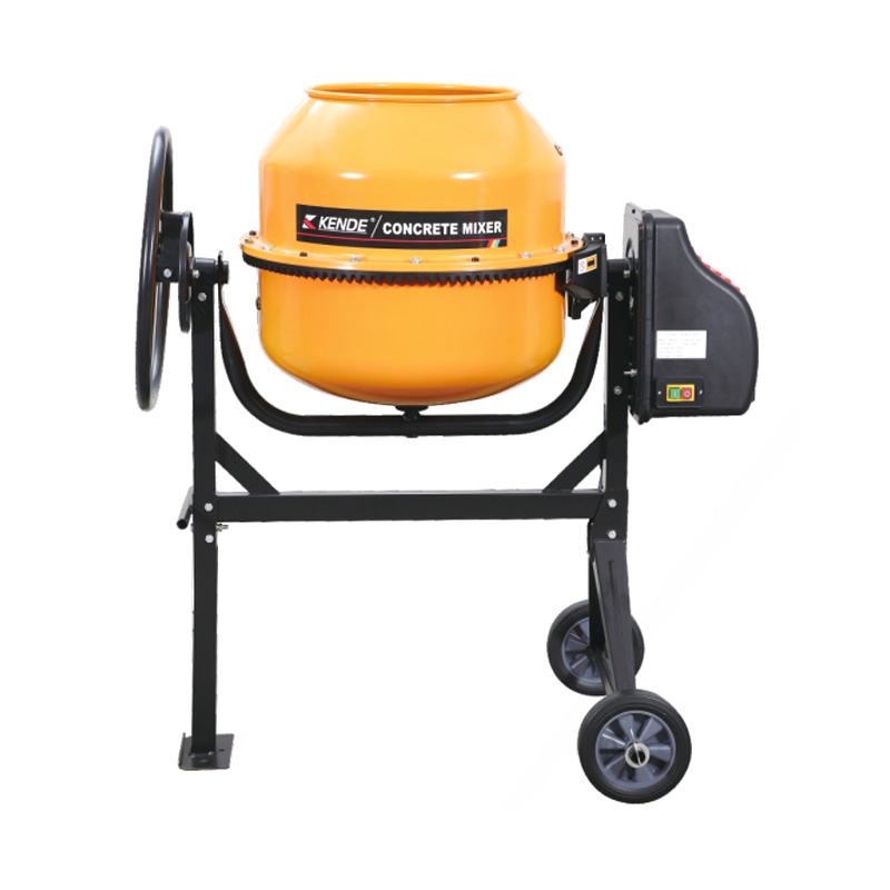 Mezcladora de concreto COM-130L para lotes pequeños con mezcla portátil, precisa y eficiente